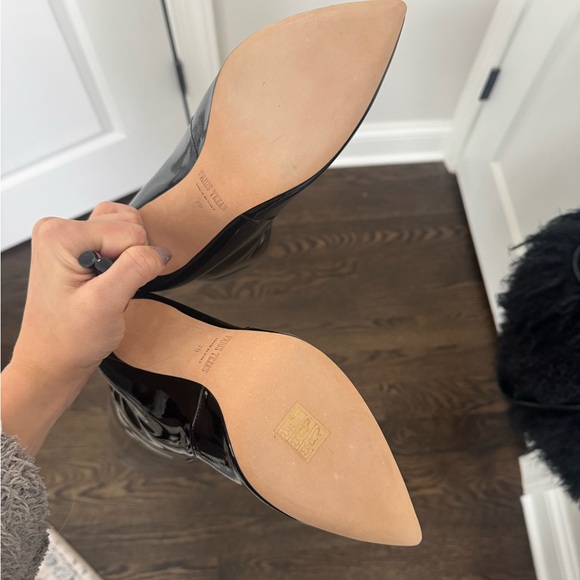 NWOB Paris Texas Black Patent Stiletto Boot 38/8/7.5 - Picture 3 of 6